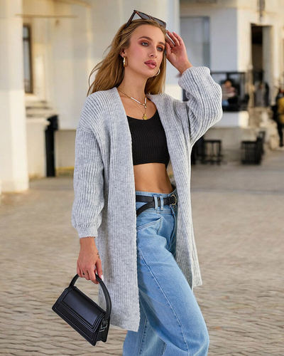 Royalfashion Fuchsia women's bedspread sweater