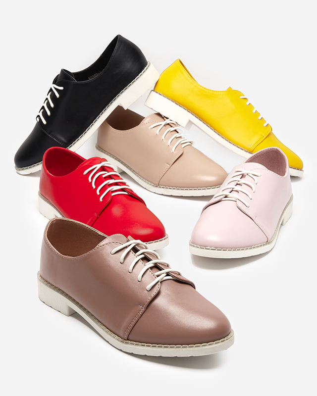 Beige women's shoes Uwem- Footwear