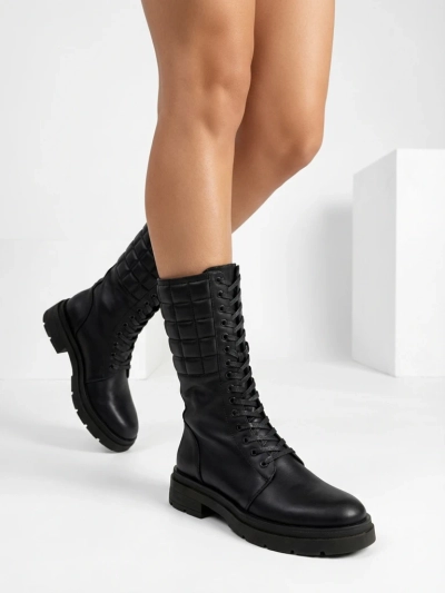 Royalfashion Sieviešu šņorējamo zābaku Ominoc