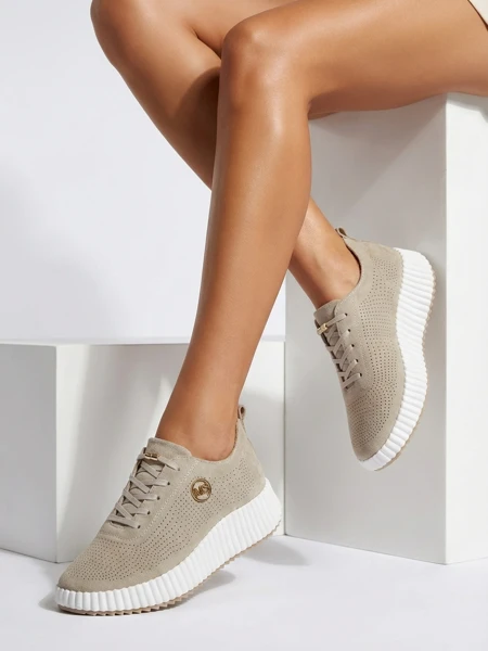 Royalfashion Women's sporty perforated sneakers Tobin