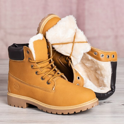 Brown hiking boots with Polar Bear insulation - Footwear