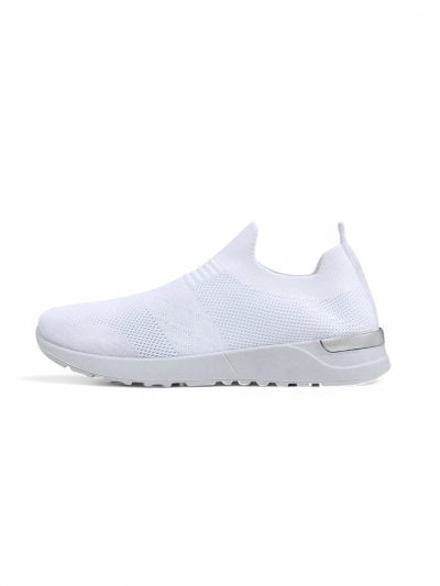 Royalfashion Women's Slip-On Fabric Sports Shoes Satet