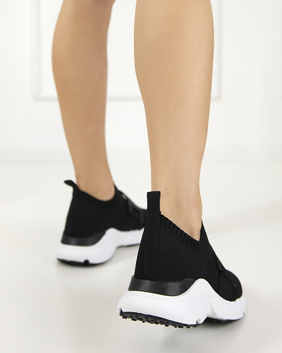 Melni sieviešu slip-on trenažieri Neristo - Apavi