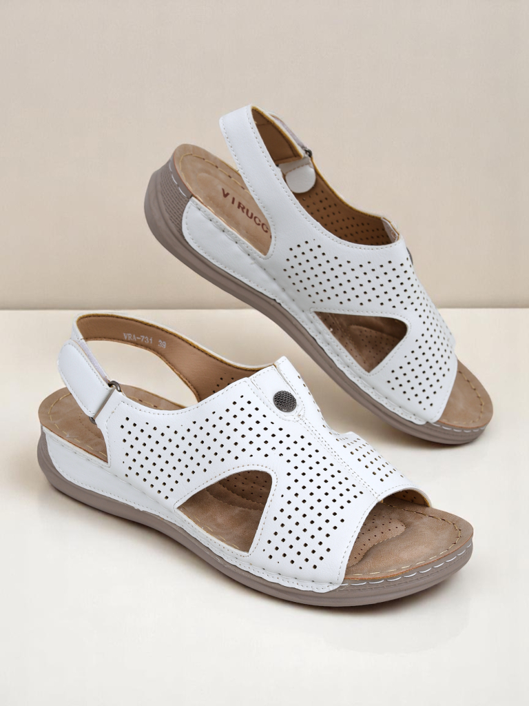 Royalfashion Sieviešu perforētās sandales Leminni