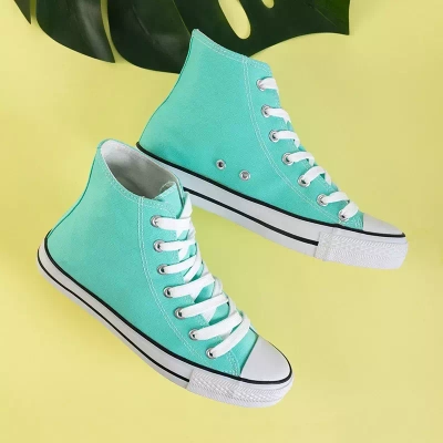 Женские высокие кеды OUTLET Mint Antonella - Обувь