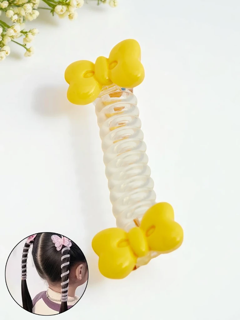 Royalfashion Резинка для волос-спираль с бантиком Bow Twist