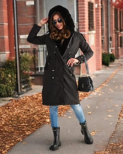 Royalfashion Long women's coat