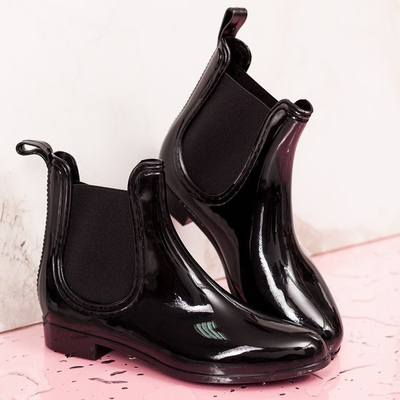 Black rubber boots Furu - Footwear 1