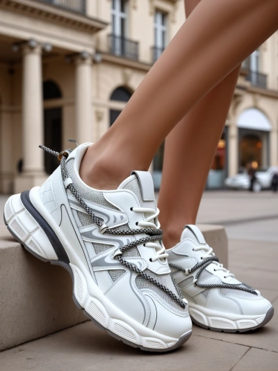 Royalfashion Women's Sneakers Baretes