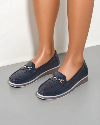 Royalfashion dāmu perforētie mokasīni Cerro