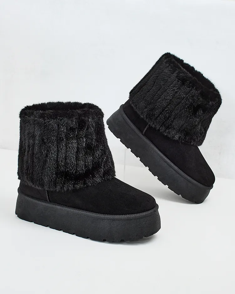 Royalfashion zābaki a'la sniega zābaki sievietēm Renutis