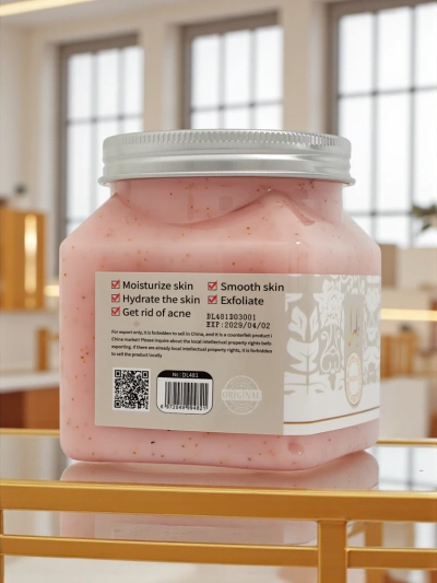 Мелкозернистый пилинг для лица и тела Berries