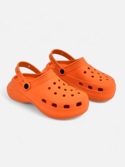 Royalfashion Sieviešu perforēti gumijas flip-flopi Dellosa