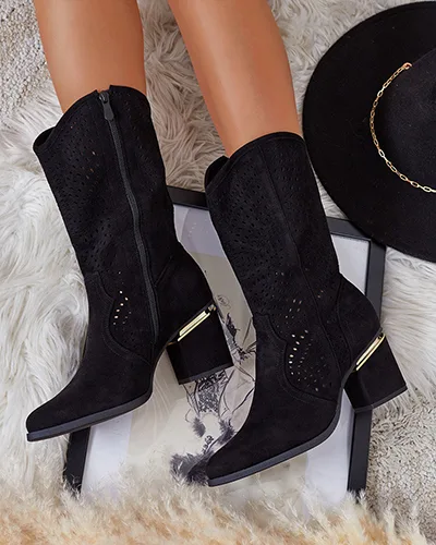 Royalfashion Apaši zemie stiletto zābaki Hewir