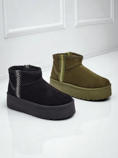 Short women's snow boots Althea