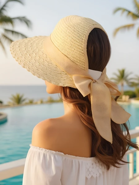 Royalfashion Women's Straw Hat Mira Flare