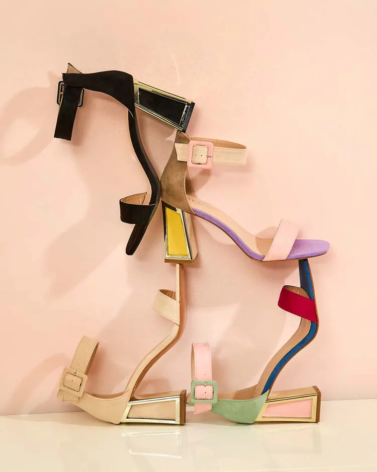 Royalfashion Women's Post Lici Sandals