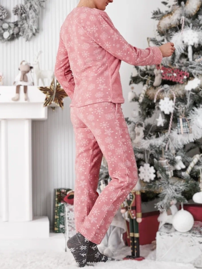 Royalfashion Women's pajama with a bunny, polar-like