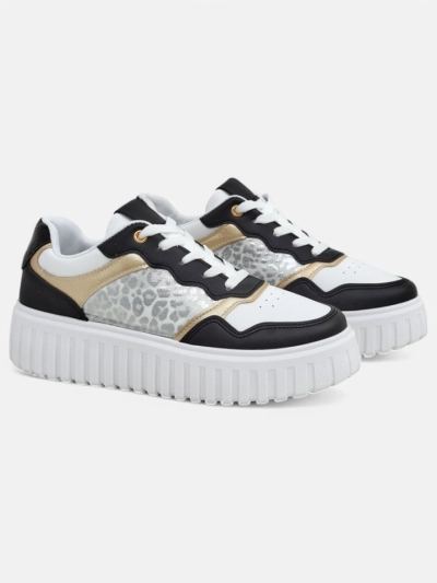 Royalfashion Women's platform sports sneakers Panterr