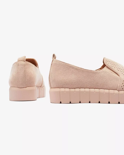 Women's openwork powder slip on sneakers Cegeti - Footwear