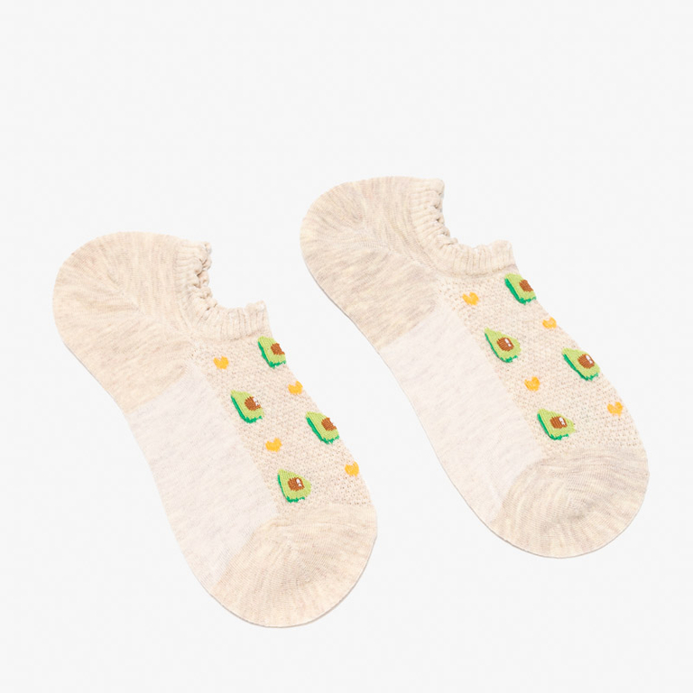 Beige women's socks - Underwear