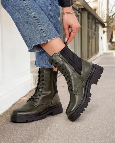 Royalfashion Women's workery boots Rinnoc
