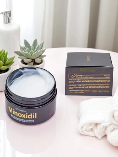 Kormesic galvas ādas krēms - matu augšanas stimulēšana