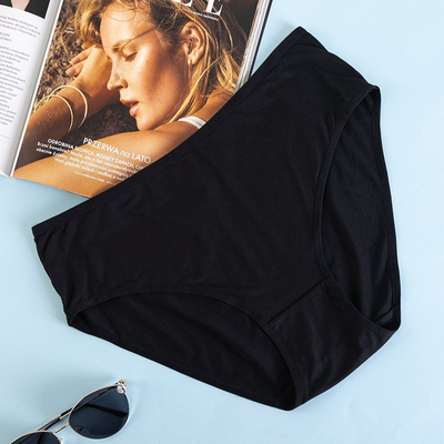 Черные женские шорты PLUS SIZE