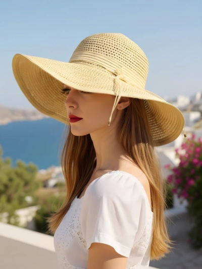 Royalfashion Women's straw hat Calvinas