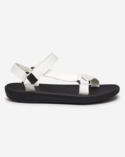 White Tatags Sieviešu sporta sandales - Apavi