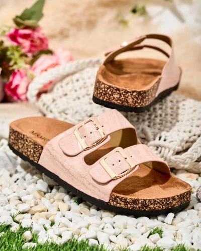 Royalfashion Sieviešu čības Rolotta ar plakanu zoli