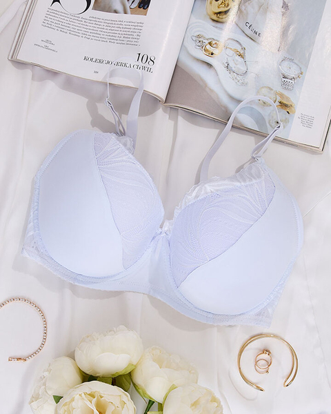 Royalfashion Женский бюстгальтер, украшенный кружевом