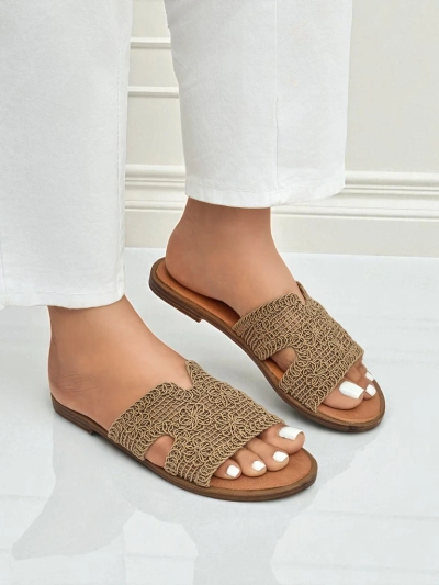 Rpyalfashion Женские сандалии с декоративным ремешком Braida