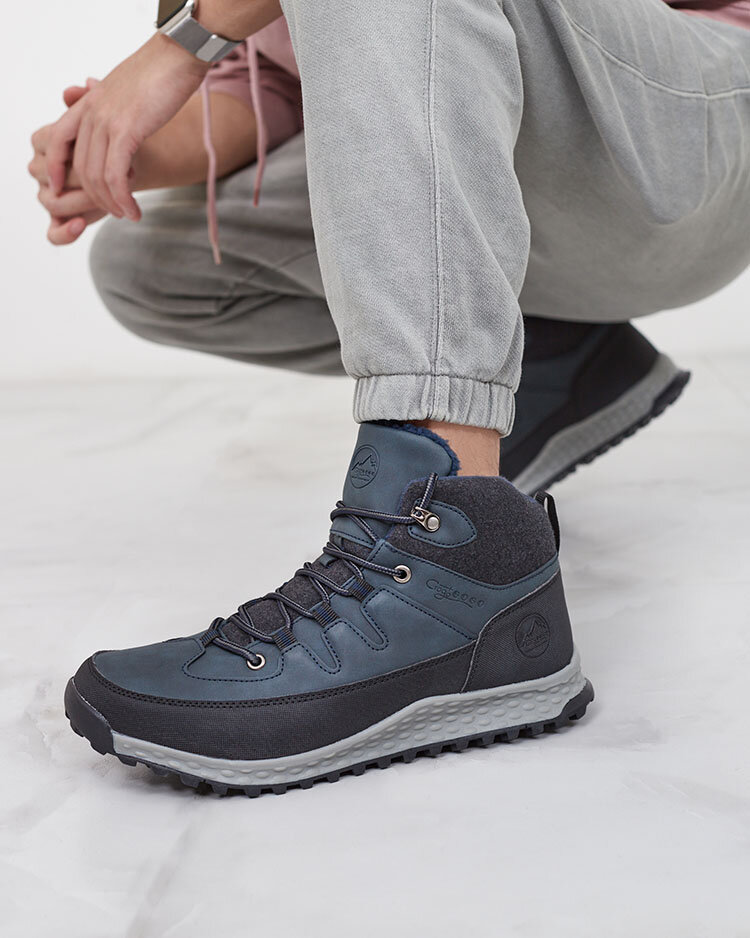 Royalfashion Men's trappers in navy blue Jekouia