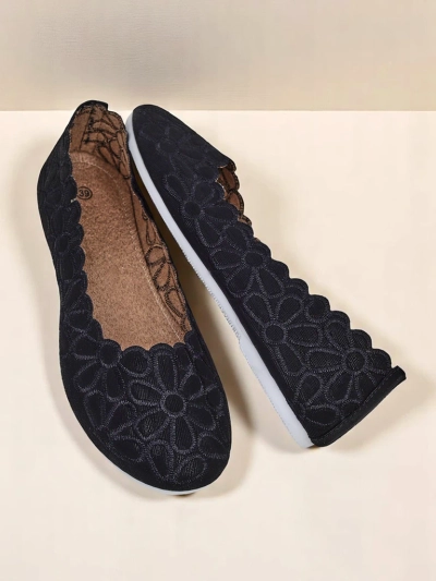 Royalfashion Floral sieviešu balerīnas Magerro