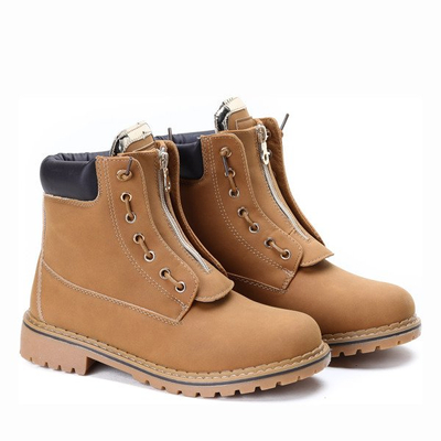 Martina brown insulated hiking boots - Footwear