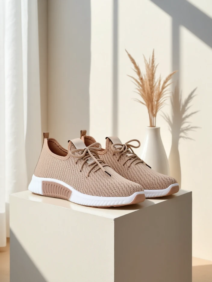 Royalfashion Женские тканевые спортивные кроссовки Vobbu