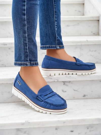 Royalfashion Women's eco-suede moccasins Bellisse