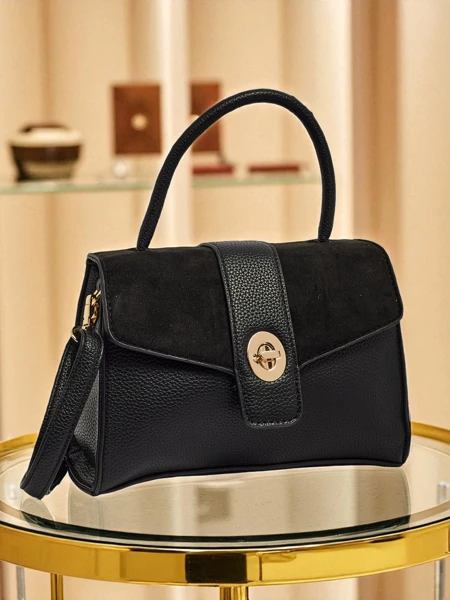 Small women's eco-leather bag Zyora