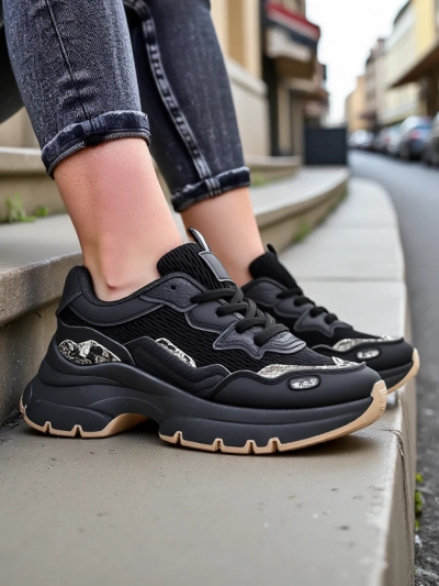 Royalfashion Women's Sports Sneakers Totter