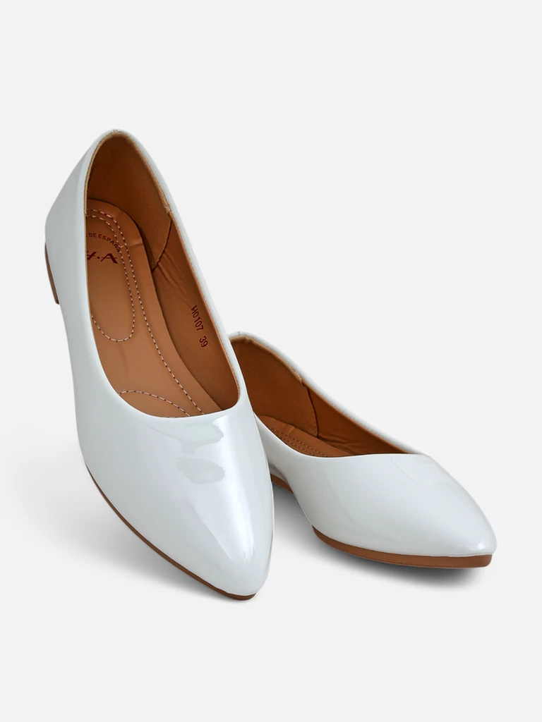 Royalfashion Sieviešu patentētas baleta kurpes Aramiese