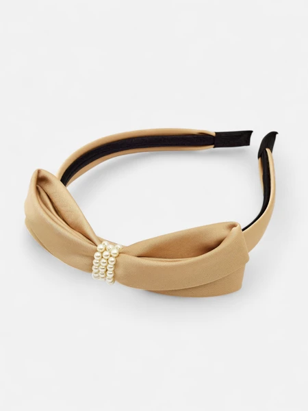 Royalfashion Virina harbendo kun eleganta bantnodo