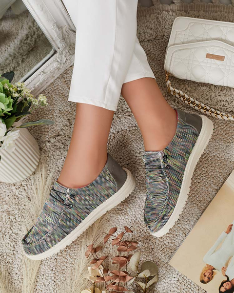 Royalfashion Sieviešu mežģīņu puspapēži