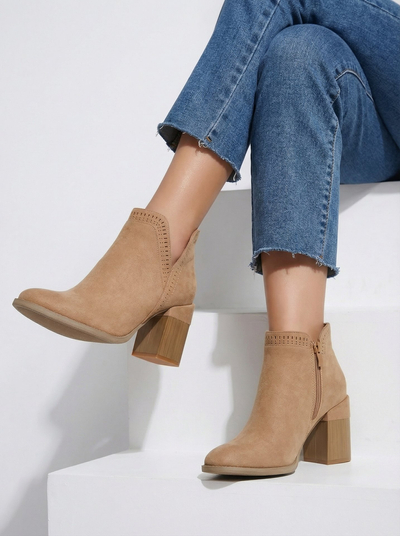 Royalfashion Women's heeled ankle boots Vettot