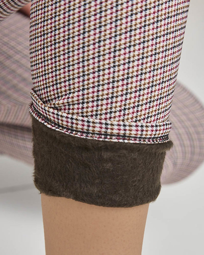 Dzelteni melni rūtaini sieviešu kaste- Apģērbi