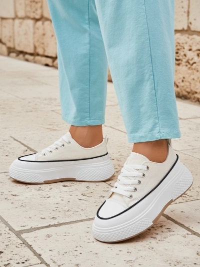 Royalfashion Women's platform sneakers Beemes