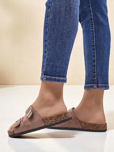 Royalfashion Women's sandals with buckles Foumy