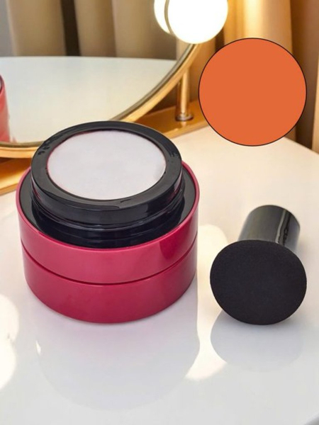 Румяна с губкой, оттенок Sunset