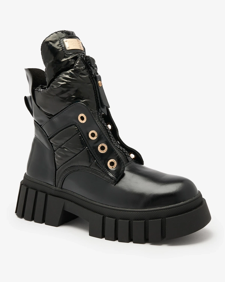 Royalfashion Women's boots in black Selilka