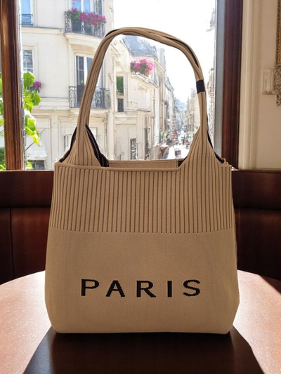 Royalfashion Women's fabric handbag Paris Style Life